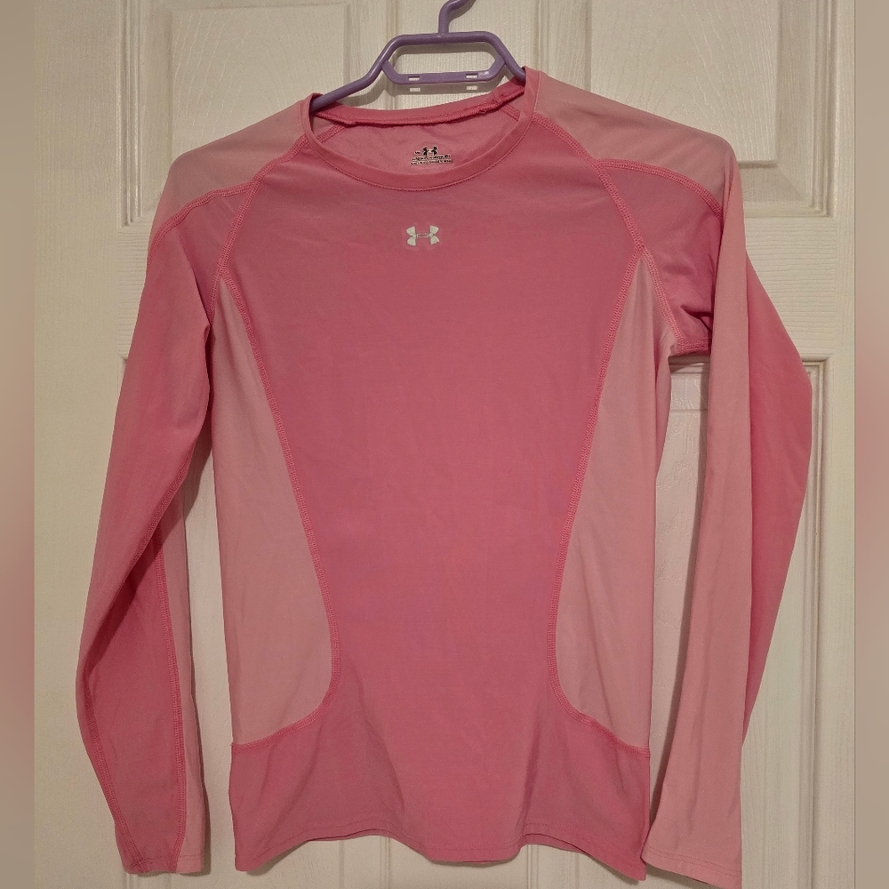 Under Armour Light Pink Long Sleeve Top